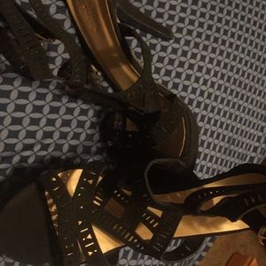 High heel shoes